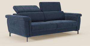 Capri divano letto di design con piedini alti - poggiatesta reclinabil