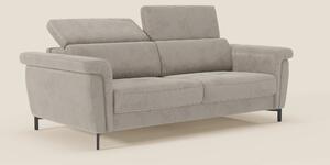 Capri divano letto di design con piedini alti - poggiatesta reclinabil