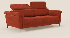Capri divano letto di design con piedini alti - poggiatesta reclinabil