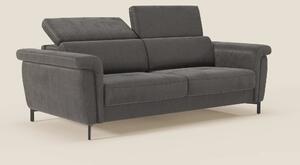 Capri divano letto di design con piedini alti - poggiatesta reclinabil