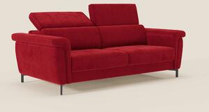 Capri divano letto di design con piedini alti - poggiatesta reclinabil