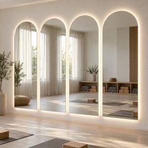 Specchi ad arco da palestra con luce LED G16