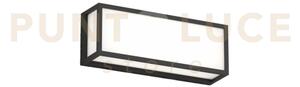 Osaka applique plafoniera rettangolare grande 30cm 3 luci attacco g