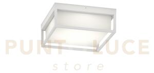 Osaka applique plafoniera quadra 25cm 4 luci attacco gx53 bianco ip54