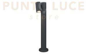 Oslo palo 50cm 1 luce attacco gu10 grigio antracite ip65