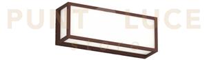 Osaka applique plafoniera rettangolare grande 30cm 3 luci attacco g