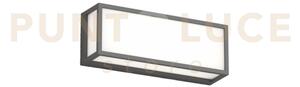 Osaka applique plafoniera rettangolare grande 30cm 3 luci attacco g