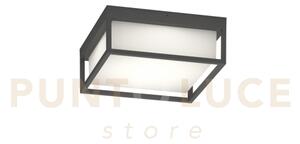 Osaka applique plafoniera quadra 25cm 4 luci attacco gx53 grigio an