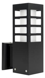 Lampada da esterno in alluminio, 1 attacco E27, colore nero, grado di protezione IP54, marca SU-MA, modello RADO RADO III K BL