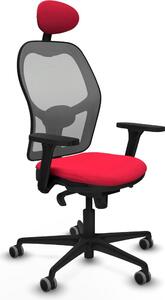 Sedia da ufficio con poggiatesta Jorquera Piqueras y Crespo 3D036G1 Rosso