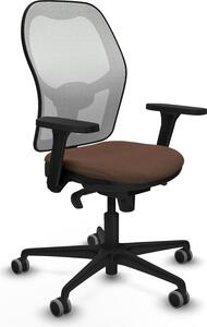 Sedia da ufficio Piqueras y Crespo 3D036G0 Bianco Marrone scuro