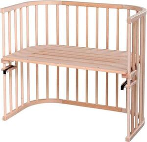 Lettino maxi 94 x 54 x 79 cm - Divano letto in legno naturale - Dimensioni ecologiche - Lettino co-sleeper