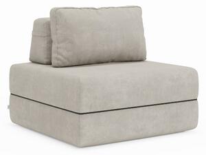 Rift poltrona letto con materasso alto 24 cm e memory foam - schienale