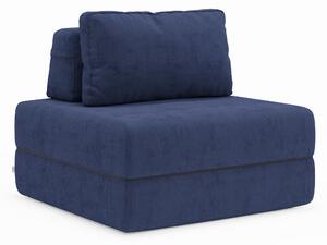 Rift poltrona letto con materasso alto 24 cm e memory foam - schienale