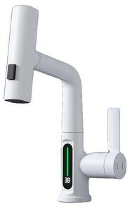 Rubinetto per lavabo, display digitale a induzione, struttura in acciaio inossidabile, sconto del 2%