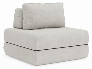 Rift poltrona letto con materasso alto 24 cm e memory foam - schienale