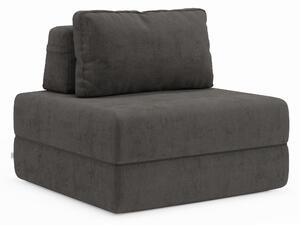 Rift poltrona letto con materasso alto 24 cm e memory foam - schienale