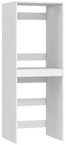 HOMCOM Mobile Lavatrice Asciugatrice, Colonna Lavatrice Asciugatrice, per Bagno Lavanderia, 70x65x192 cm, Bianco | Aosom Italy
