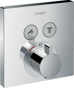Hansgrohe Select rubinetto per vasca e doccia da incasso con termostato cromo 15763000