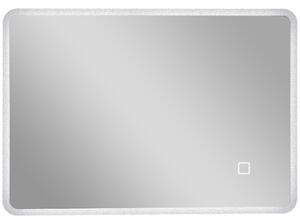 HOMCOM Specchio Bagno con Luce LED 70x100 cm, 3 Colori Luce, Dimmerabile, Antiappannamento, Interruttore Touch, Memoria | Aosom Italy