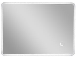 HOMCOM Specchio Bagno con Luce LED 50x70 cm, 3 Colori Luce, Dimmerabile, Antiappannamento, Interruttore Touch, Memoria | Aosom Italy