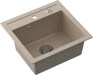 Quadron Johnny lavello graniteq 50x47 cm beige HCQJ5047BEZK