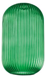 Diffusore In Vetro Verde Effetto Plisse'