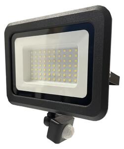 Proiettore da esterno a LED con sensore LED/50W/230V 4000K IP44 nero