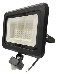 Proiettore da esterno a LED con sensore LED/50W/230V 4000K IP44 nero