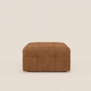 Mosaic pouf e modulo in bouclé - 96x77 cm design capitonné in tessuto