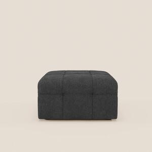 Mosaic pouf e modulo in bouclé - 96x77 cm design capitonné in tessuto