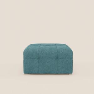Mosaic pouf e modulo in bouclé - 96x77 cm design capitonné in tessuto