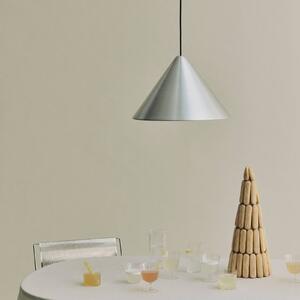 HAY Lampada a sospensione Compass, Alluminio / Grigio / Zincato, Soggiorno / Sala da pranzo, Alluminio, Design, Lampada a sospensione