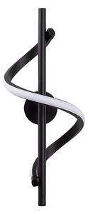 Lampada da parete LED nera Likma – Opviq lights