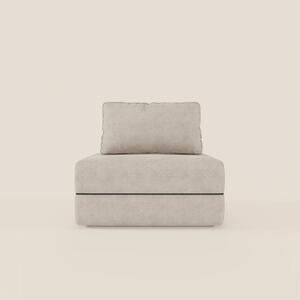 Rift poltrona letto con materasso alto 22 cm e memory foam - schienale