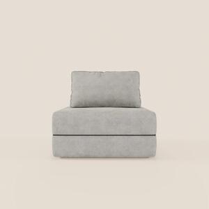 Rift poltrona letto con materasso alto 22 cm e memory foam - schienale
