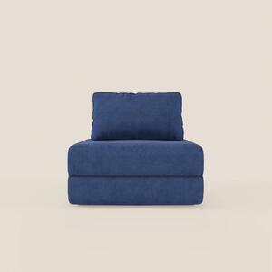 Rift poltrona letto con materasso alto 22 cm e memory foam - schienale