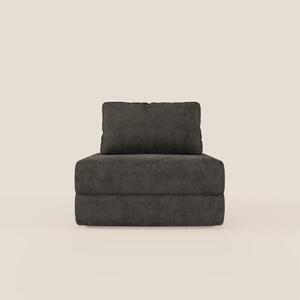 Rift poltrona letto con materasso alto 22 cm e memory foam - schienale