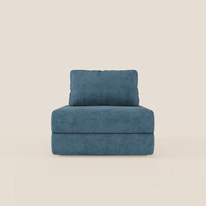 Rift poltrona letto con materasso alto 22 cm e memory foam - schienale