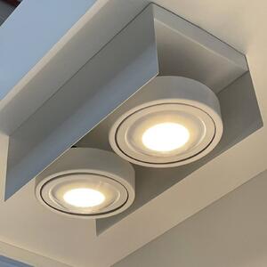 MEGATRON Cardano spot LED soffitto 2 luci bianco