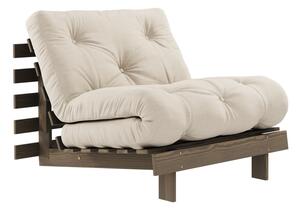 Poltrona beige e crema Roots - Karup Design