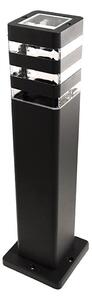 Lampada da esterno SANTA 1xE27/60W/230V 50 cm IP54 nera