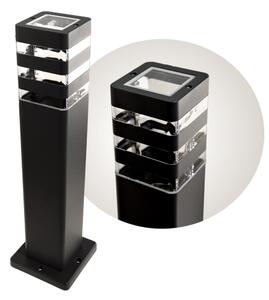 Lampada da esterno SANTA 1xE27/60W/230V 50 cm IP54 nera