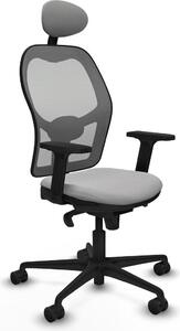 Sedia da ufficio con poggiatesta Jorquera Piqueras y Crespo 2D036N1 Grigio chiaro