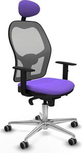 Sedia da ufficio con poggiatesta Jorquera Piqueras y Crespo 1D086G1 Viola