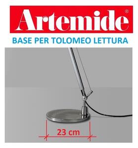 Artemide base cm23 solo per Tolomeo terra lettura