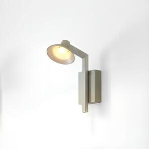 Applique da parete a LED Steve Lucande, dimmerabile, Alluminio / Grigio / Zincato, Soggiorno / Sala da pranzo, Metallo, Moderno, Applique a LED