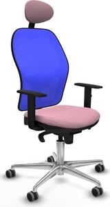 Sedia da ufficio con poggiatesta Jorquera Piqueras y Crespo 1D086G1 Rosa