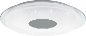 Plafoniera Moderna Lanciano-Z Acciaio Bianco 4 Luci Led Integrato 4,8W