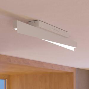 EGLO connect Plafoniera smart Bolognano-Z, dimmerabile, Alluminio / Grigio / Zincato, Soggiorno / Sala da pranzo, Alluminio, Moderno